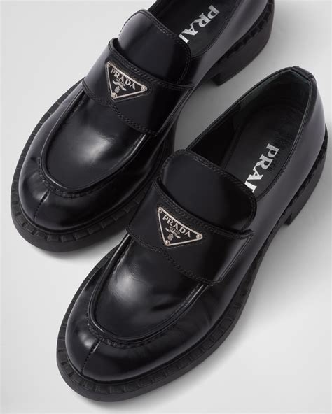 prada liafer|loafers Prada women's.